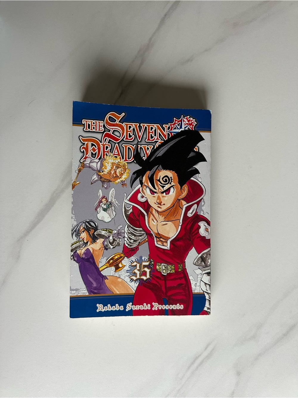 The Seven Deadly Sins Kids Swim - Red Cover